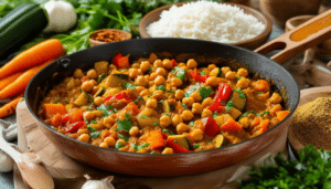 discover the transformative power of this simple one-pot vegetable curry that could revolutionize your dinner routine. quick, delicious, and packed with nutrients, it's the perfect solution for busy weeknights!