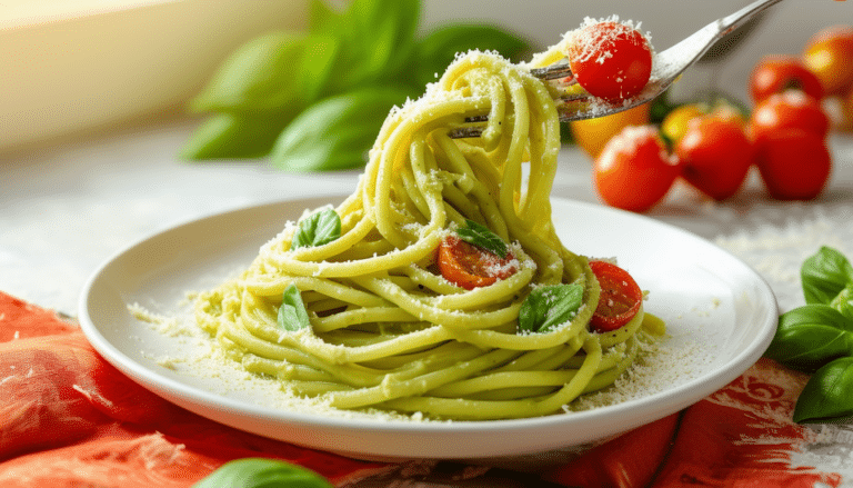 discover a quick and healthy creamy avocado pasta recipe that combines the rich flavors of ripe avocados with nutritious ingredients. perfect for a satisfying meal that comes together in just minutes!