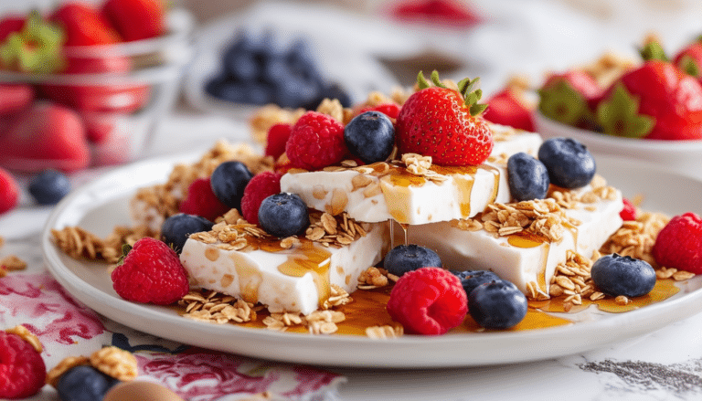 discover a delightful and simple easy berry yogurt bark recipe that's perfect for a refreshing snack or dessert. packed with vibrant berries and creamy yogurt, this healthy treat is not only delicious but also fun to make. ideal for kids and adults alike, enjoy a guilt-free indulgence that's both satisfying and nutritious!