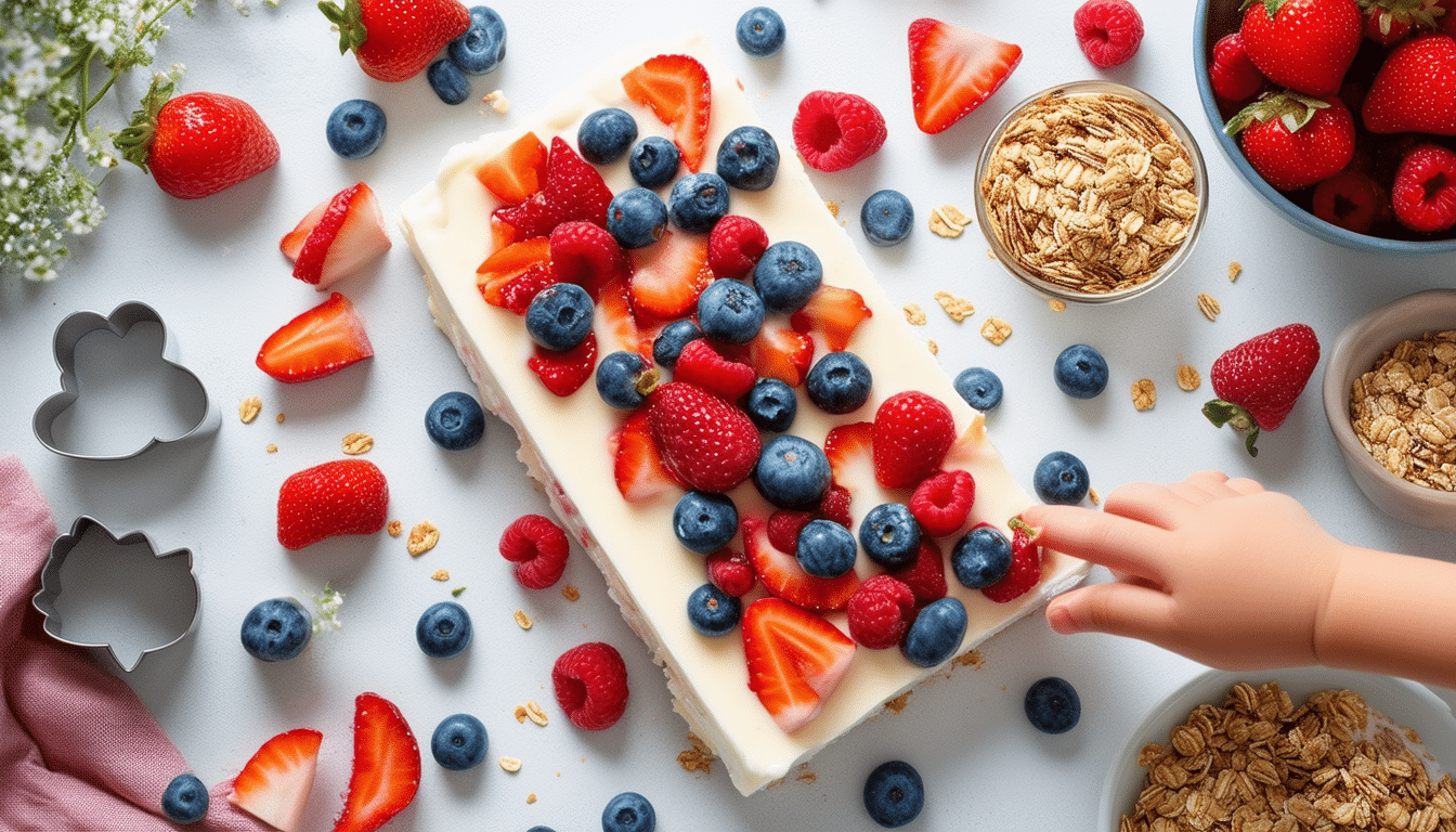 discover how to make a delicious and healthy easy berry yogurt bark with this simple recipe! perfect for a refreshing snack or dessert, loaded with your favorite berries and yogurt, it's a tasty way to enjoy a fruity treat.