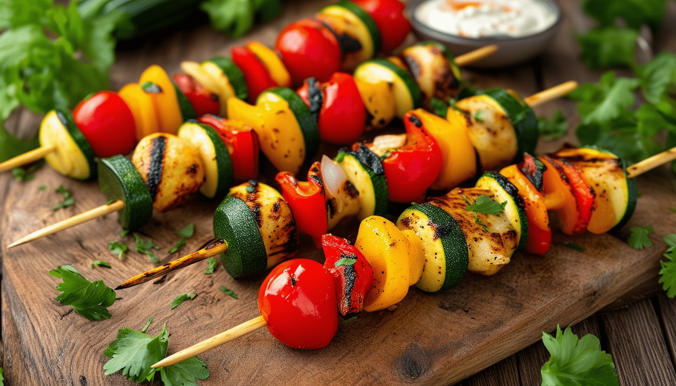 discover a simple and delicious easy zucchini kebabs recipe that brings fresh flavors to your grilling game. perfect for summer barbecues or quick weeknight dinners, these healthy kebabs are a delightful way to enjoy zucchini and can be customized with your favorite seasonings and vegetables.