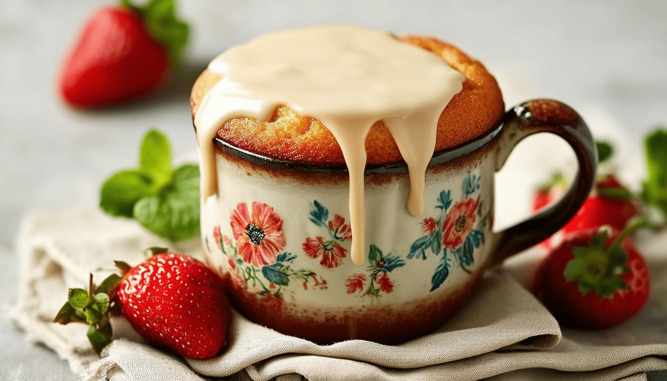 indulge in the lightest treat with our fluffy angel food mug cake! this quick and easy recipe offers a heavenly taste sensation, perfect for satisfying your sweet tooth in just minutes. enjoy a delicious, fluffy dessert that’s perfect for any occasion!