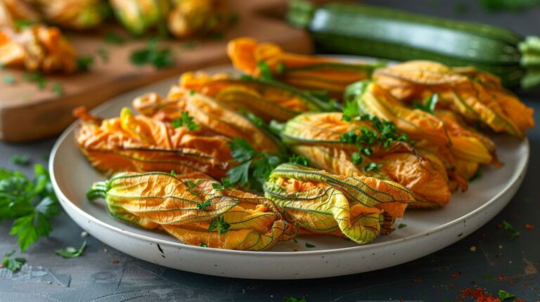 Fried Zucchini Blossoms Recipe
