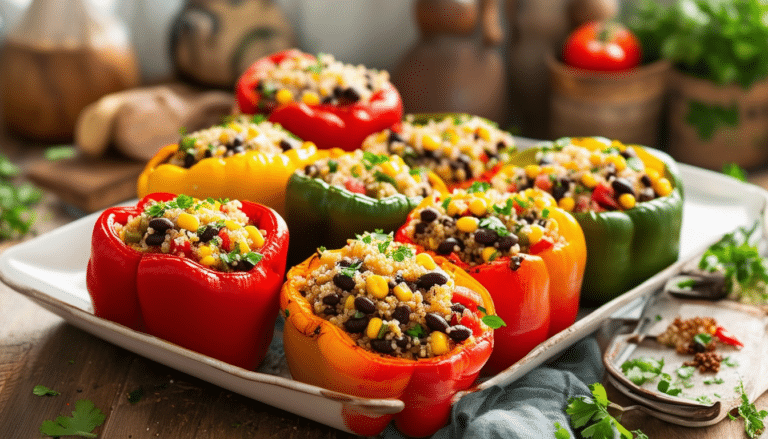 discover the incredibly simple trick that will take your stuffed peppers to the next level! learn how to achieve perfectly stuffed, flavorful peppers that impress every time. don't miss out on this game-changing cooking tip!