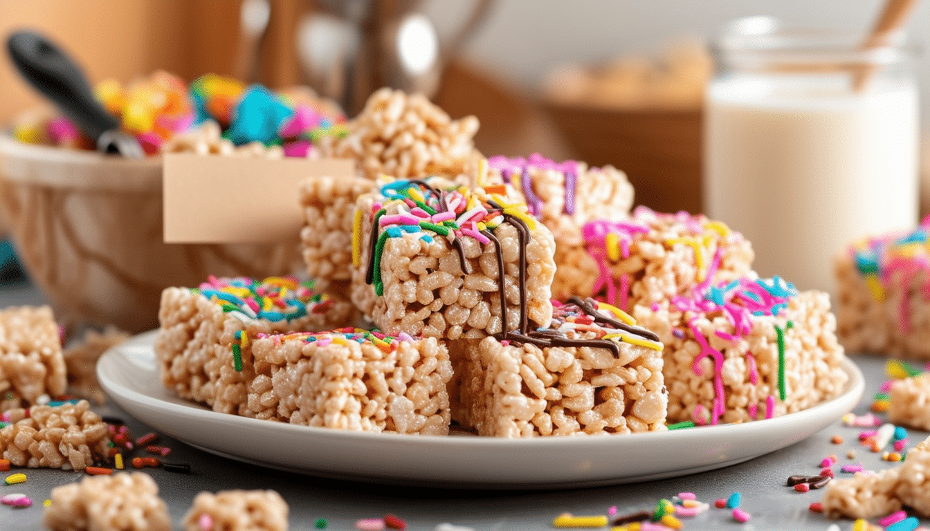 discover the ultimate no-bake rice krispie treats recipe that promises to revolutionize your dessert experience. easy to make and unbelievably delicious, this treat will become your new favorite snack!
