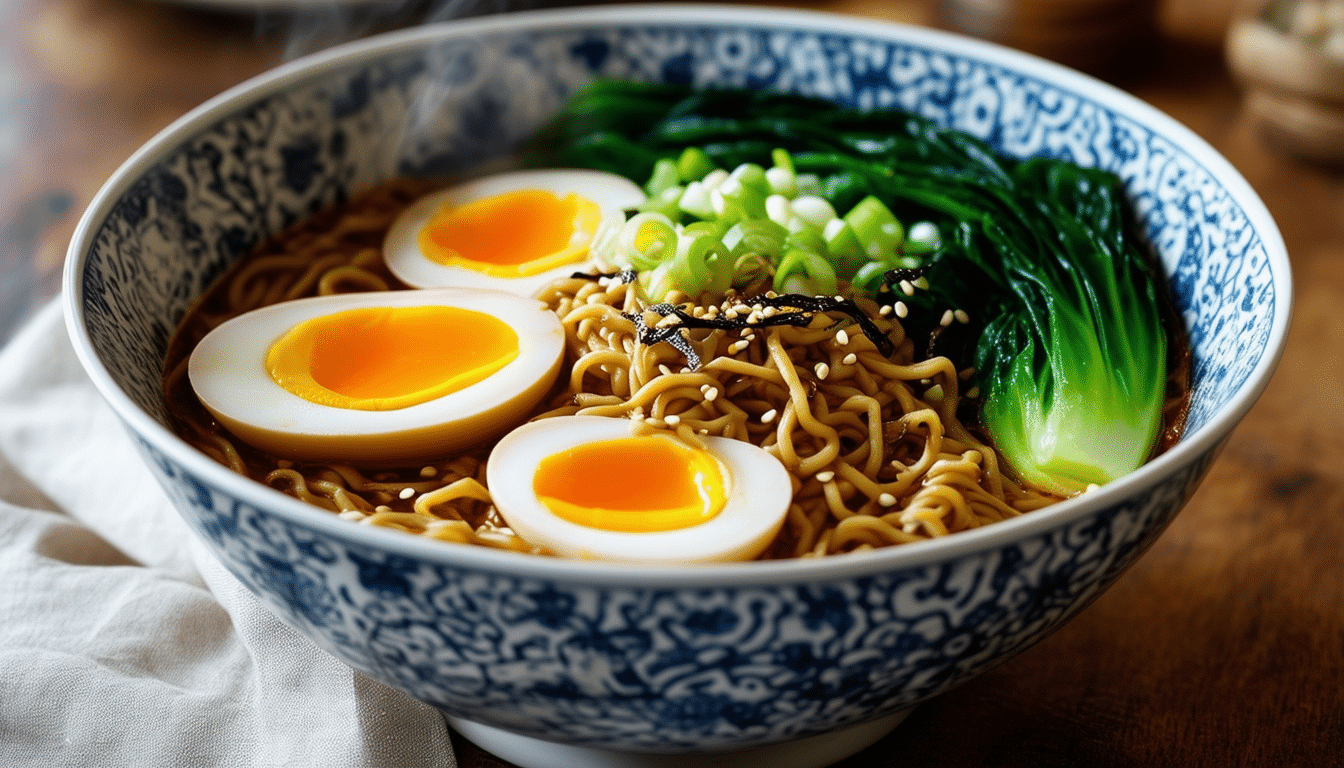 discover the joy of homemade ramen with our simple recipe that brings comfort to your table. enjoy rich flavors and easy steps to create a delicious bowl of this beloved japanese dish in the comfort of your own kitchen.