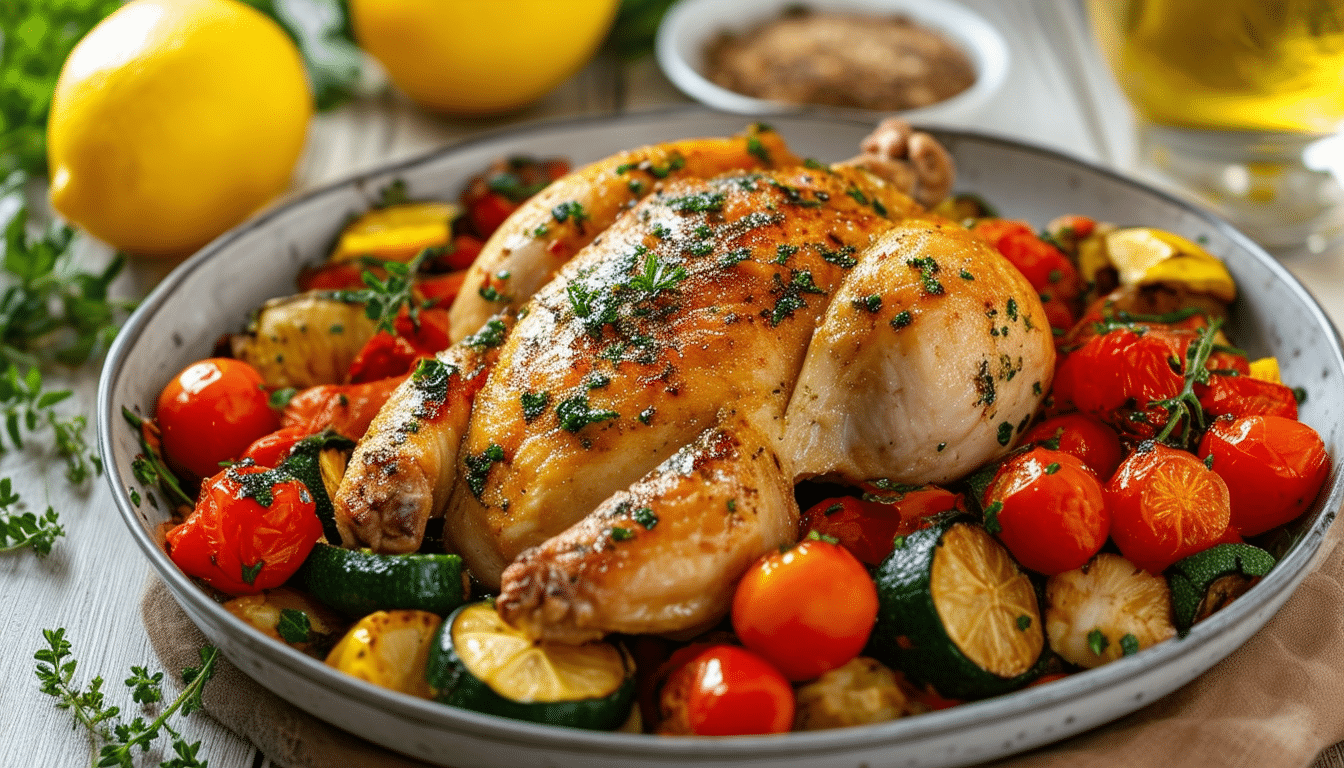 discover the simplicity and deliciousness of this one-pot lemon herb chicken recipe. perfect for busy weeknights, this easy-to-follow dish combines tender chicken with zesty lemon and aromatic herbs, making it a flavorful and hassle-free meal for the whole family.