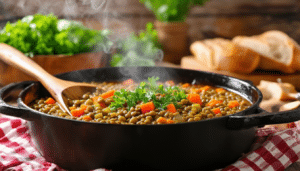 discover the simplest and most delicious one-pot lentil soup recipe that will transform your dinner routine. perfect for busy nights, this hearty dish is not only easy to make but also full of flavor and nutrients. elevate your meals effortlessly!