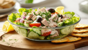 discover the easiest tuna salad recipe that will transform your lunch routine forever! quick, delicious, and packed with flavor, this simple dish is perfect for busy days and will leave you craving more. dive in and make lunchtime your favorite time of day!