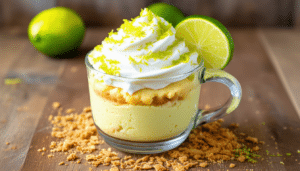 indulge in the delightful taste of a key lime pie mug cake! this quick and easy dessert combines the zesty flavors of key lime with a soft, moist cake, all made in just minutes. perfect for satisfying your sweet tooth or impressing guests, this mug cake is a delicious twist on a classic treat. enjoy a slice of paradise right from your microwave!