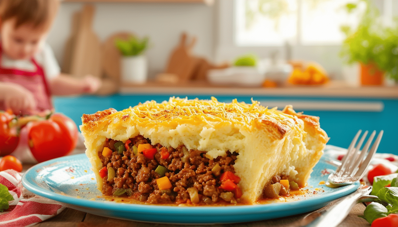 discover a delightful kid's special shepherd's pie recipe that's not only easy to make but also packed with nutritious ingredients! perfect for picky eaters, this dish features a savory filling and a creamy mashed potato topping that kids will love. bring fun and flavor to family mealtime with this comforting classic!