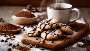 delight in the rich flavors of our mocha morning cookies recipe, a perfect blend of coffee and chocolate for your morning treat. easy to make, these cookies are sure to brighten your day with every bite!