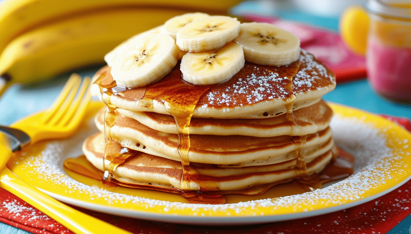 learn how to make delicious and fluffy one-bowl banana pancakes with this easy recipe. perfect for a quick breakfast, these pancakes are made with ripe bananas, require minimal cleanup, and are sure to please the whole family!