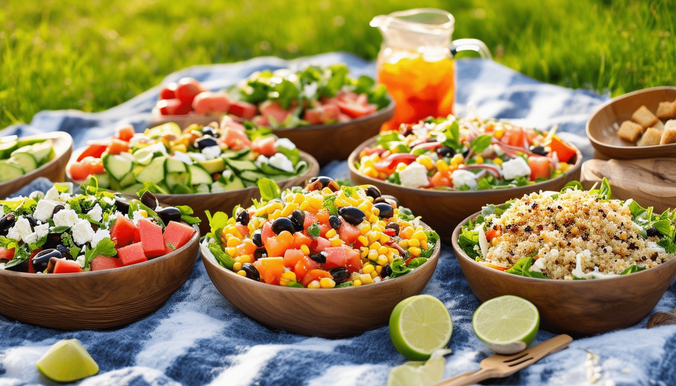 discover the ultimate guide to perfect salad combinations that will elevate your picnics! explore fresh ingredients, vibrant flavors, and healthy options that everyone will love. make your outdoor meals memorable and delightful with these delicious salad ideas.