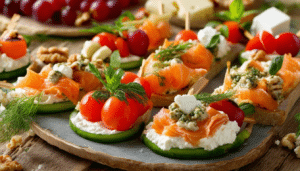 discover 6 quick and tasty appetizer recipes that can be prepared in under 10 minutes! perfect for unexpected guests or a last-minute gathering, these easy-to-follow dishes will impress everyone without the stress. get ready to elevate your snacking game!