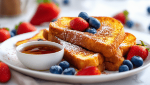 discover the perfect recipe for basic french toast, a classic breakfast delight infused with a hint of cinnamon. this easy-to-follow guide will help you create golden, fluffy slices that are sure to please anyone at your breakfast table.