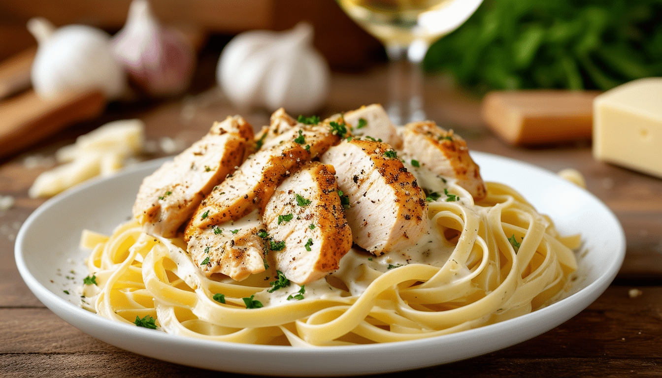 discover the perfect beginner's recipe for chicken alfredo! this creamy and delicious pasta dish combines tender chicken with a rich alfredo sauce, making it an ideal meal for any occasion. easy to follow and immensely satisfying, you'll impress your family and friends with this comforting classic.