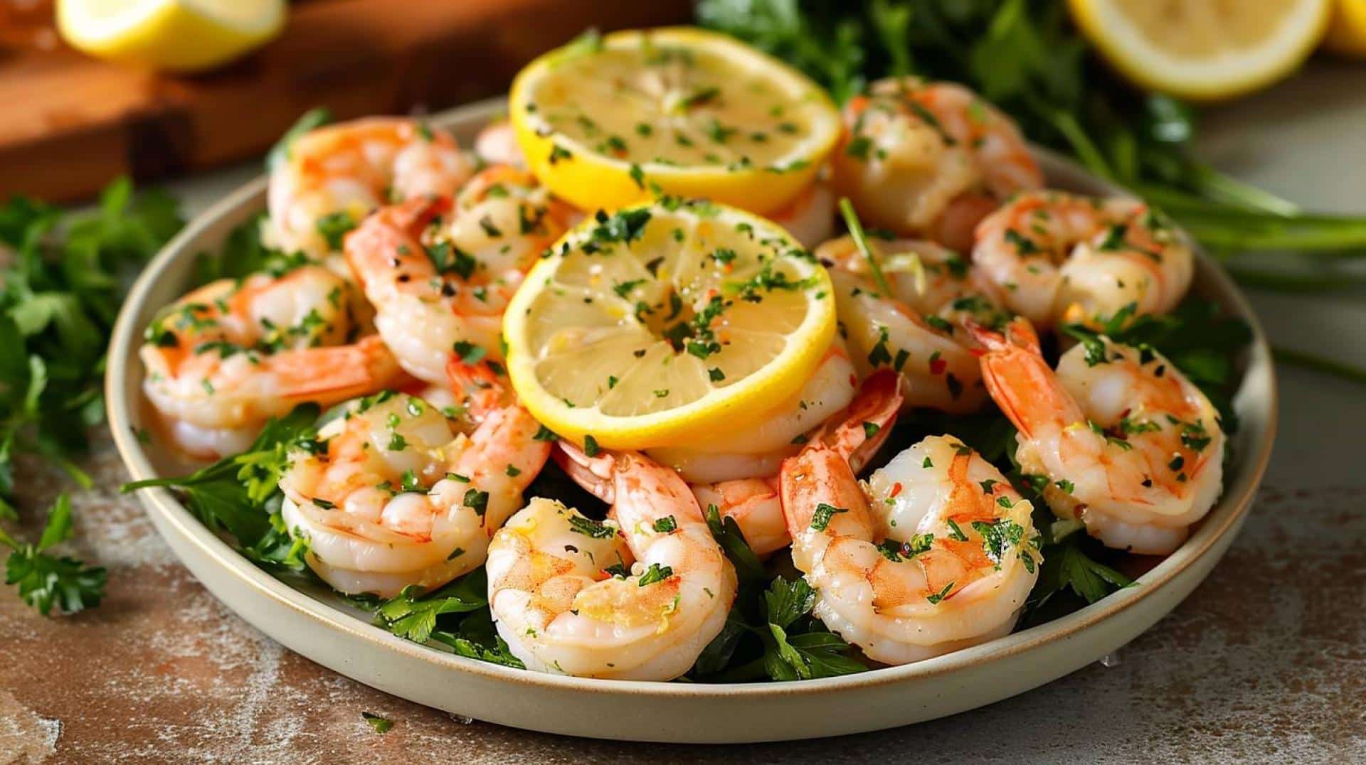 Recipe: Easy Shrimp Scampi – A simple shrimp scampi with garlic and lemon