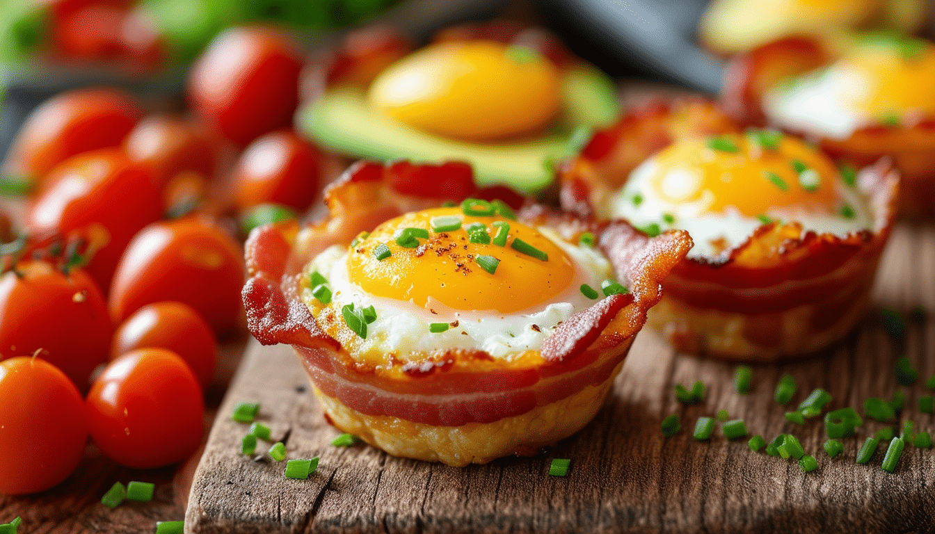 discover the ultimate recipe for meal prep with these delicious bacon egg cups! perfect for a quick breakfast, these easy-to-make cups are packed with protein and flavor, making your mornings effortless and satisfying. get ready to enjoy a tasty and nutritious start to your day!