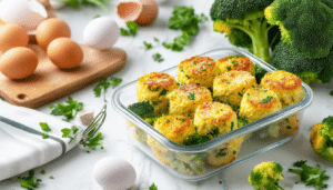 discover a delicious and healthy recipe for broccoli egg bites that's perfect for meal prep. packed with nutrients and easy to make, these bite-sized delights are ideal for busy mornings or snacks on the go!