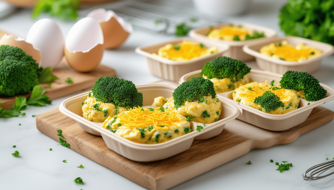 discover a delicious and nutritious way to meal prep with our broccoli egg bites recipe. perfect for breakfast or a healthy snack, these easy-to-make bites are packed with flavor and veggies, making your meal planning a breeze!