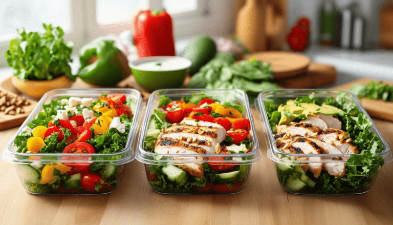 discover a delicious and healthy chicken salad recipe perfect for meal prep! easy to make, this recipe is packed with flavor and nutrients, ideal for a quick lunch or dinner. stay organized and eat well all week long with our step-by-step guide.