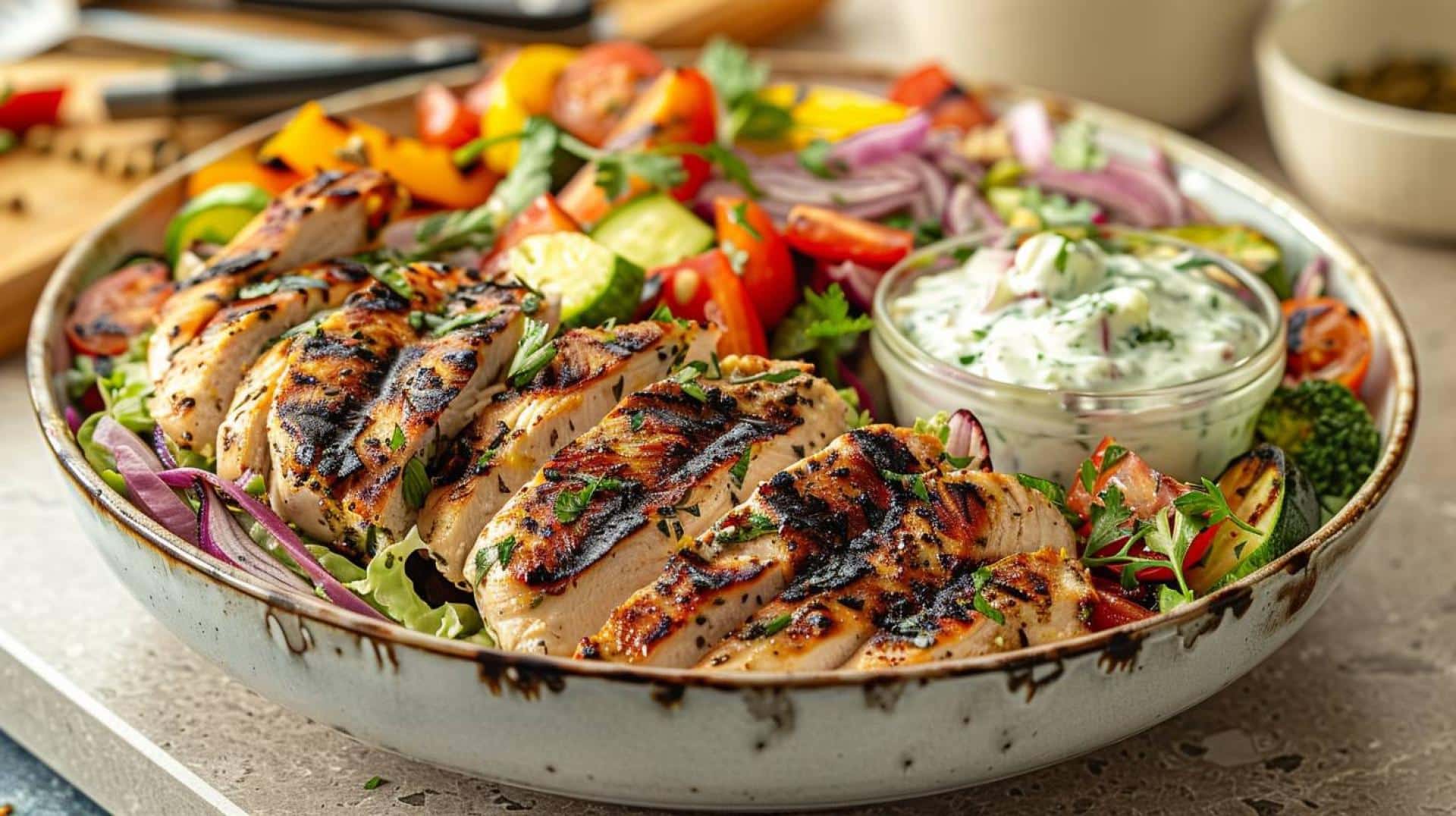 Recipe Meal Prep: Greek Chicken Bowls
