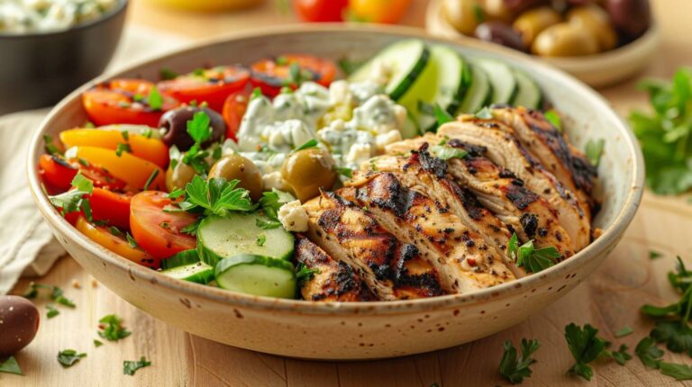 Recipe Meal Prep: Greek Chicken Bowls