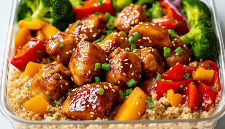 prepare delicious and wholesome meals with our honey garlic chicken recipe! perfect for meal prep, this easy-to-follow guide delivers flavorful and tender chicken, ideal for busy weeknights. cook once, enjoy multiple meals!