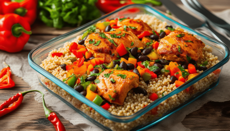 discover the perfect meal prep solution with our instant pot spicy chicken with quinoa recipe. this easy-to-make dish combines tender, flavorful chicken with protein-packed quinoa, making it an ideal choice for healthy eating throughout the week. perfect for busy lifestyles, enjoy a delicious and nutritious meal in no time!