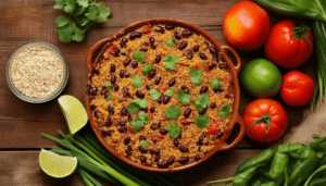 discover a delicious and nutritious mexican red bean quinoa casserole recipe that's perfect for meal prep. packed with protein and vibrant flavors, this easy-to-make dish is ideal for healthy lunches or dinners throughout the week. prepare ahead and enjoy a satisfying, wholesome meal anytime!