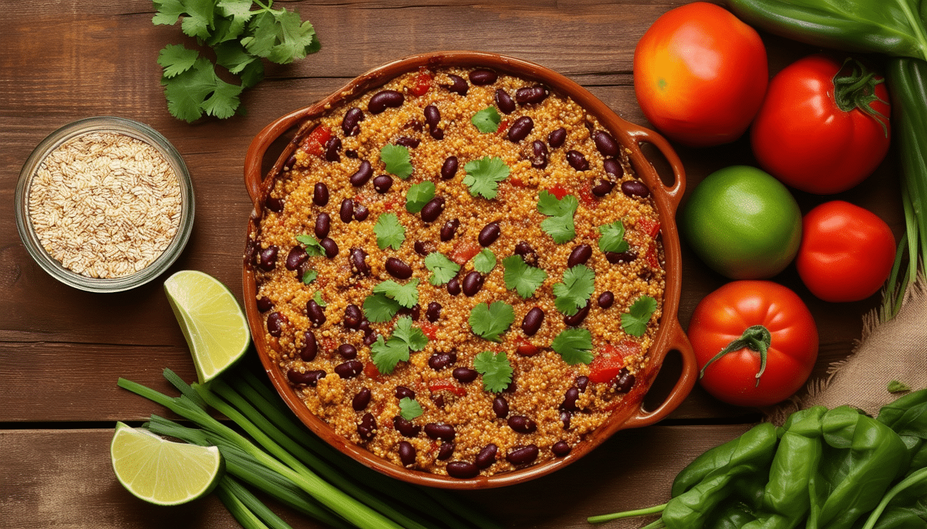 discover a delicious and nutritious mexican red bean quinoa casserole recipe that's perfect for meal prep. packed with protein and vibrant flavors, this easy-to-make dish is ideal for healthy lunches or dinners throughout the week. prepare ahead and enjoy a satisfying, wholesome meal anytime!