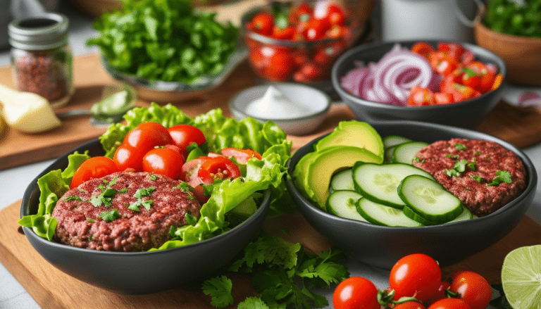 discover a delicious and nutritious recipe for meal prep red kidney bean burger bowls! perfect for a healthy weeknight dinner, these vibrant bowls are packed with flavors and can be easily prepared in advance. ideal for busy individuals looking for a satisfying plant-based meal option.
