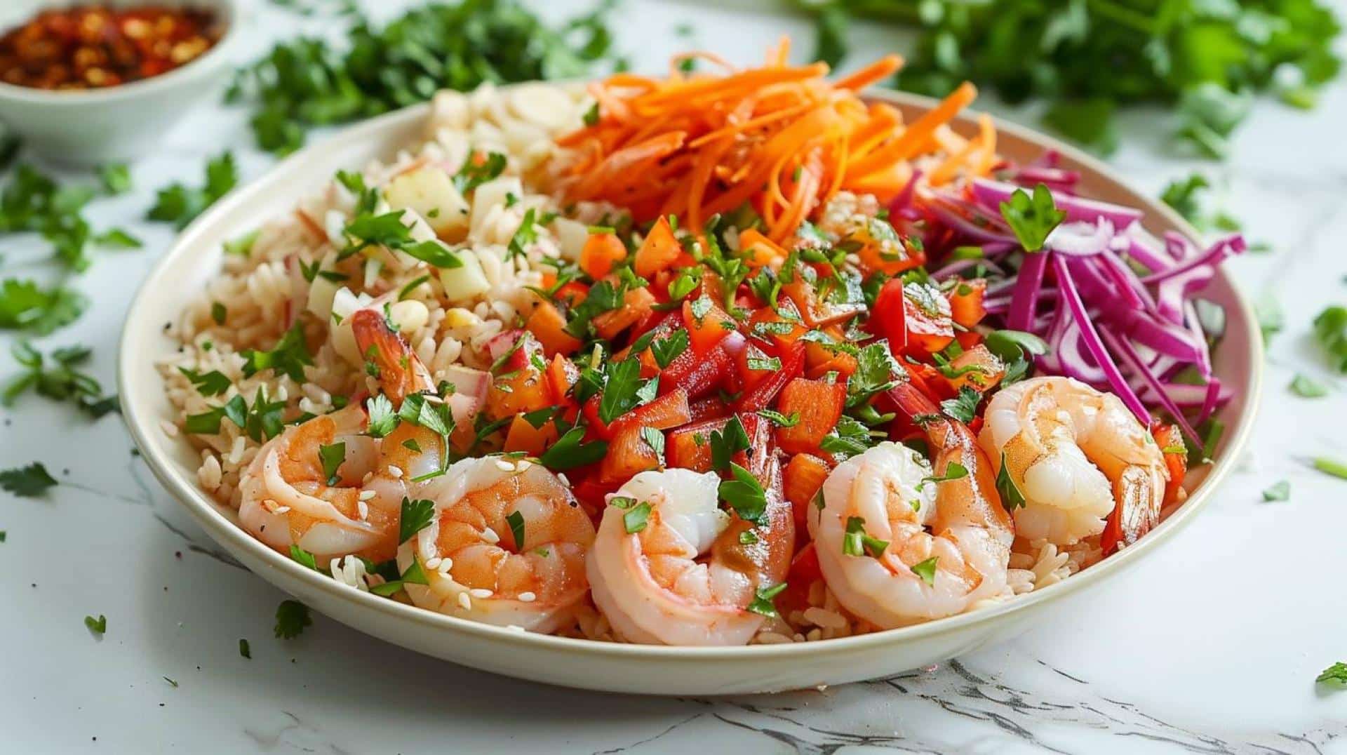 Recipe Meal Prep: Shrimp Buddha Bowls