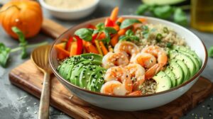 Recipe Meal Prep: Shrimp Buddha Bowls