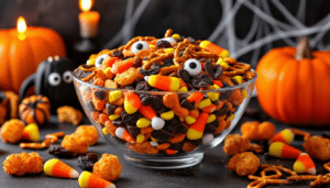 discover the ultimate halloween treat with our monster munch snack mix recipe! this delicious and fun snack mix combines sweet and savory flavors, making it the perfect addition to any halloween party. easy to make and irresistibly tasty, it's sure to delight kids and adults alike!