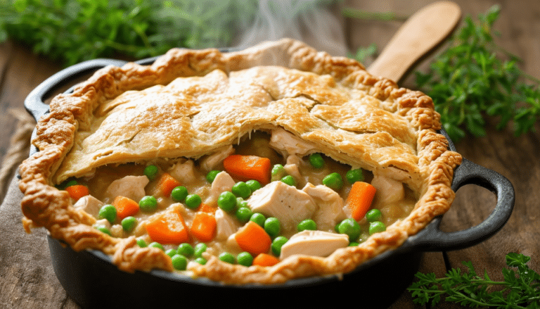 discover the ultimate comfort food with our one-pot chicken pot pie recipe. enjoy all the rich flavors of traditional chicken pot pie, cooked effortlessly in just one pot for a simple and satisfying meal. perfect for busy weeknights or a cozy family dinner!