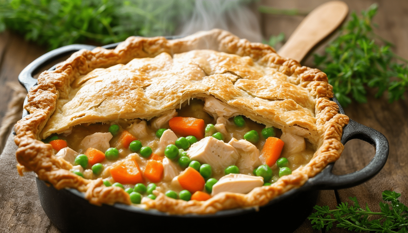 discover the ultimate comfort food with our one-pot chicken pot pie recipe. enjoy all the rich flavors of traditional chicken pot pie, cooked effortlessly in just one pot for a simple and satisfying meal. perfect for busy weeknights or a cozy family dinner!