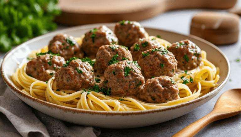 discover the ultimate comfort food with our one-pot swedish meatballs recipe! enjoy tender meatballs simmered in a rich creamy sauce, perfectly paired with pasta for a delicious and easy weeknight dinner. experience the delightful flavors of this classic dish all in one pot!