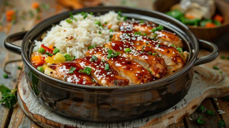 Recipe: One-Pot Teriyaki Chicken – Sweet and savory chicken with rice and vegetables