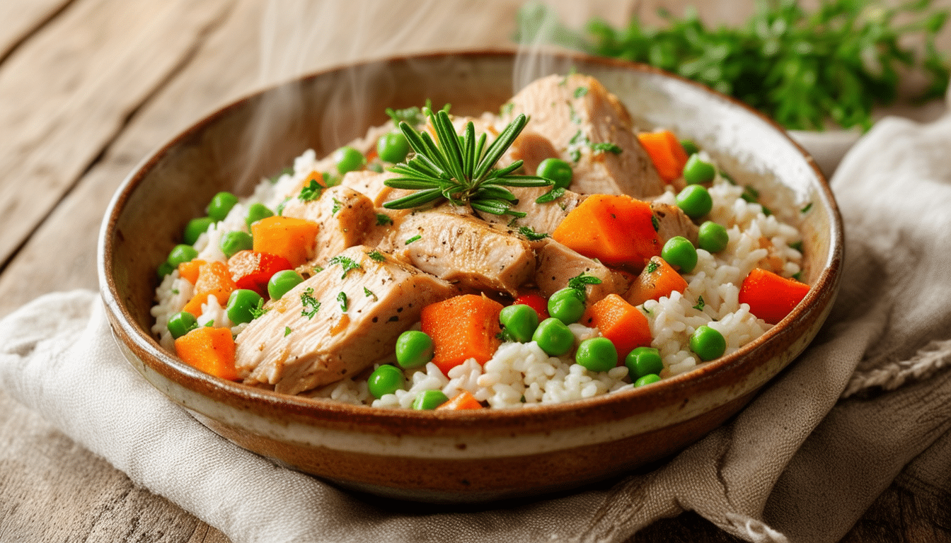 discover a delicious and easy one-pot recipe featuring lean turkey, flavorful rice, and fresh vegetables. perfect for a quick weeknight dinner, this hearty meal is both nutritious and satisfying. try this turkey and rice dish for a simple and tasty family favorite!