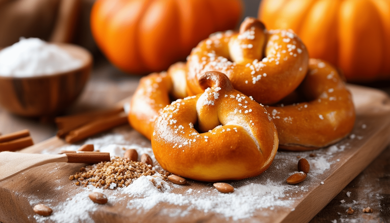 indulge in the perfect fall treat with our pumpkin pretzels recipe! these delightful snacks combine sweet and salty flavors, shaped just like pumpkins, making them a fun and tasty addition to your seasonal celebrations.