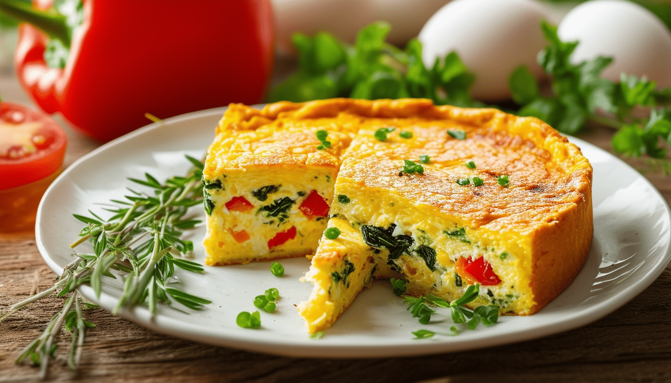 discover a quick and easy recipe for a delicious frittata made with eggs, cheese, and fresh vegetables. perfect for breakfast, lunch, or dinner, this simple dish is both nutritious and satisfying.