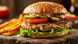 discover how to make simple yet delicious turkey burgers that are juicy and bursting with flavor. this easy recipe is perfect for a quick weeknight dinner or a weekend bbq!
