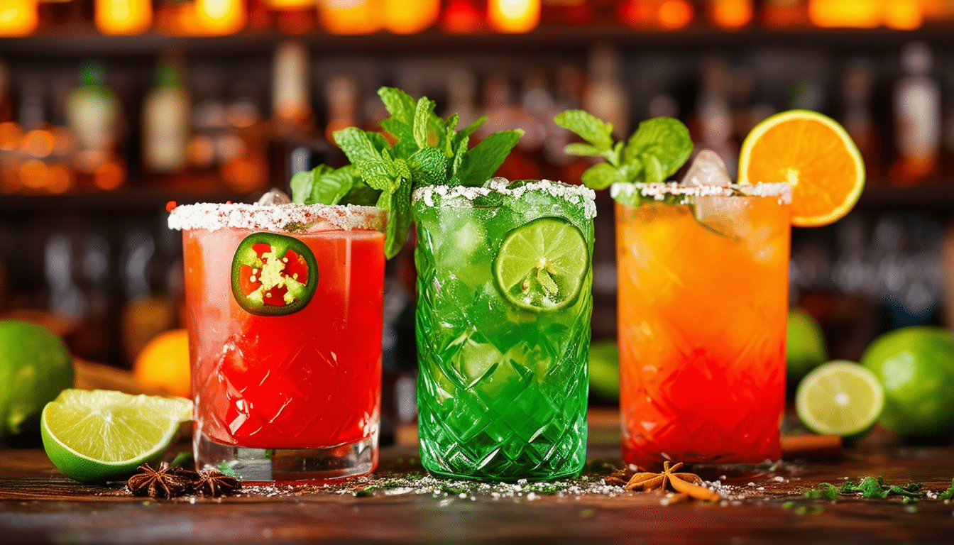 discover a tantalizing collection of spicy cocktails that will add a fiery twist to your evenings. from zesty ingredients to bold flavors, elevate your cocktail game and impress your guests with these unique drink recipes.