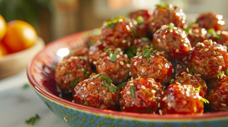 Sweet and Sour Meatballs Recipe for Kids