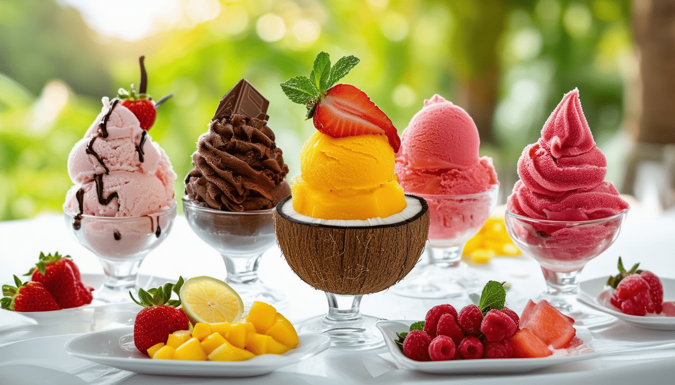 discover the ultimate frozen desserts to indulge in this summer! from creamy ice creams to refreshing sorbets, explore our curated list of must-try treats that will keep you cool and satisfied all season long.
