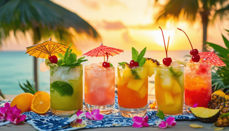 discover the ultimate collection of tropical rum cocktails that will elevate your evening. from refreshing mojitos to exotic piña coladas, indulge in vibrant flavors and create unforgettable moments with every sip.
