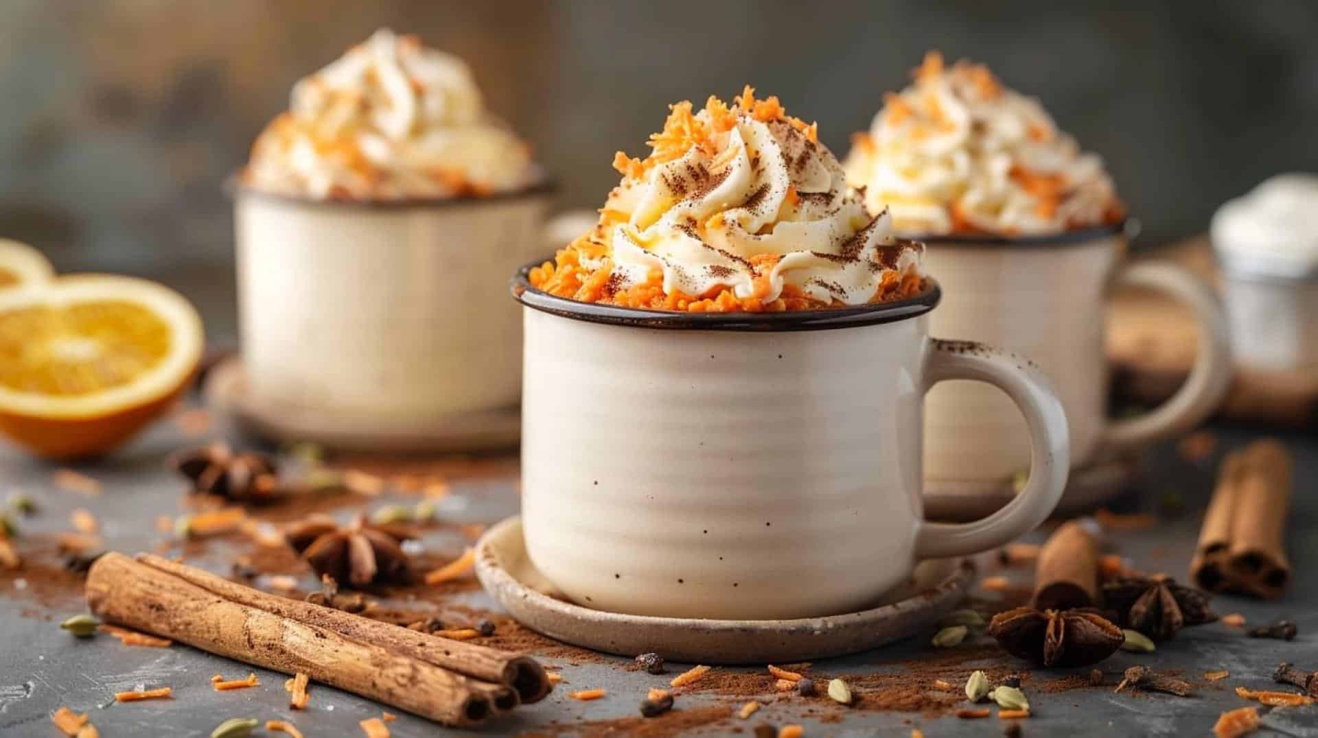 Vegan Carrot Cake Mug Cake