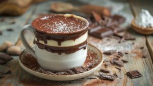 Velvety Velvet Cheesecake Mug Cake